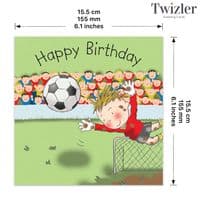 Childrens Birthday Cards. Cute Cards. Age Cards. Happy Birthday Cards. Boys Cards. Twizler.