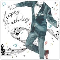Gorgeous Birthday Cards. Birthday Card For Him. Male Birthday Card. Happy Birthday Cards. Twizler.