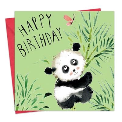 Happy Birthday Card Panda