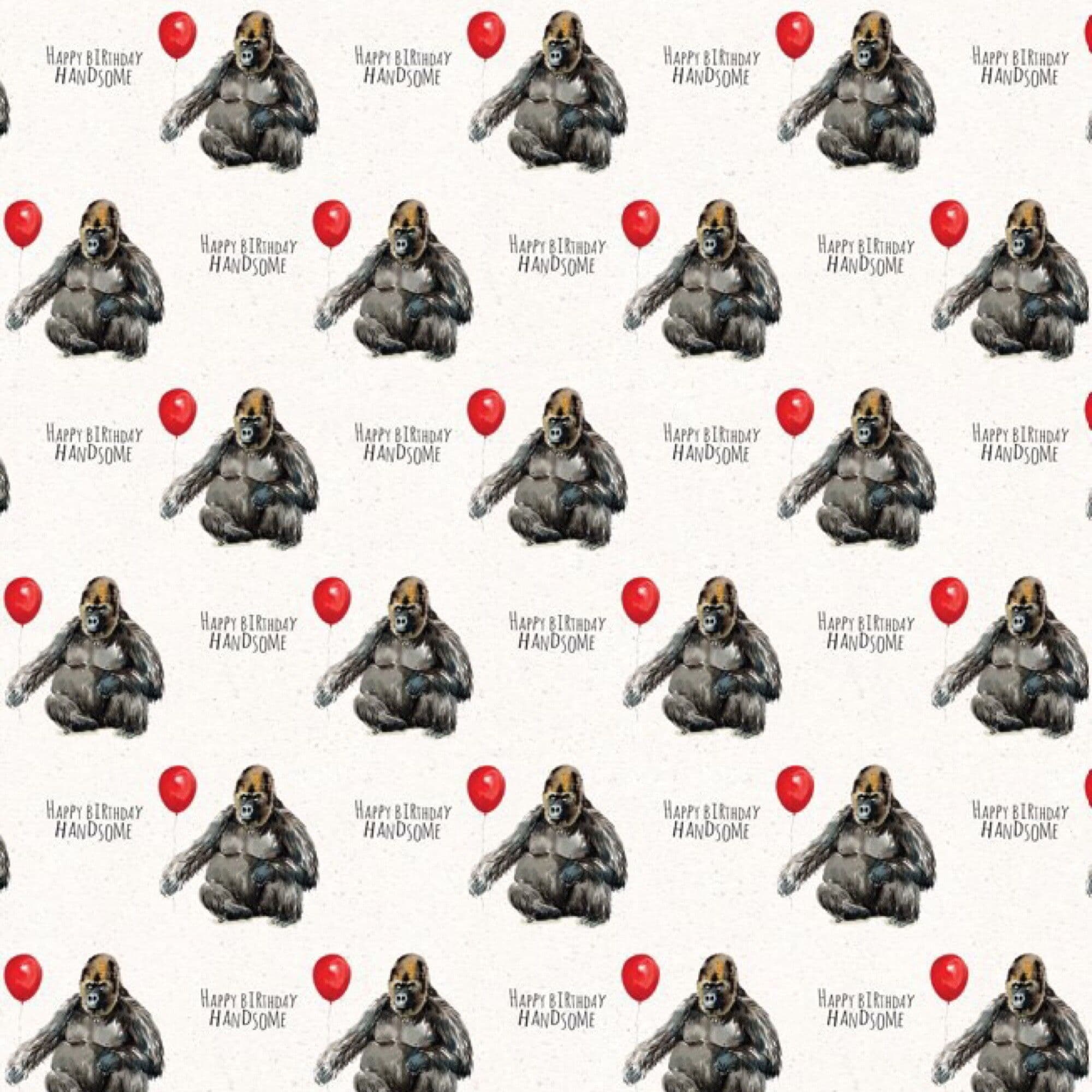 Wrapping Paper Man Funny Men's Wrapping Paper. Humour Birthday Gift Wrap