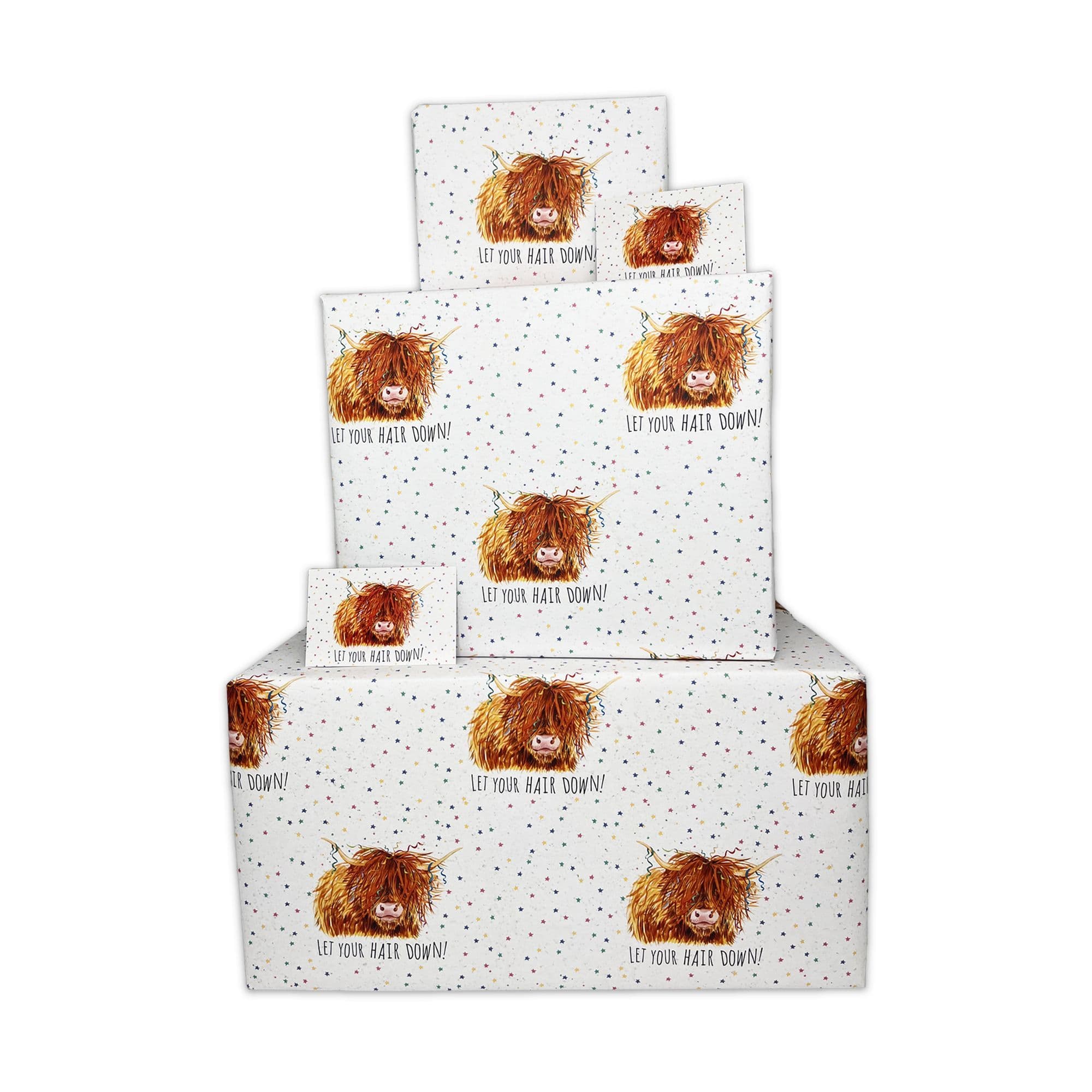 Biglietto per la mamma - Mucca delle Highlands