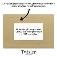 Funny Women's Wrapping Paper. Humour Birthday Gift Wrap. Scottish Highland Cow Scotland