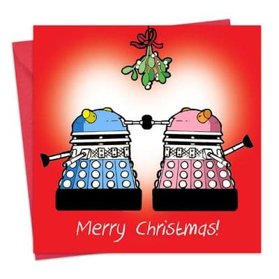 Happy Christmas Card Dalek