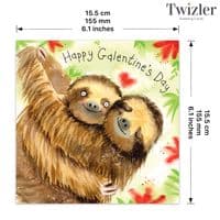 Cute Galentines Day Cards. Galentines Day Cards. Galentine Cards. Best Friend Card. Valentines Day Alternative Card. Spring Seasons Cards. Twizler.