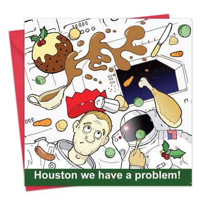 Houston We Have a Problem Funny Card