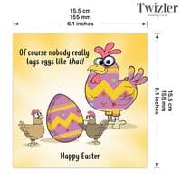 Funny Easter Cards. Funny Easter Day Cards. Humorous Greeting Cards. Animal Cards. Twizler.