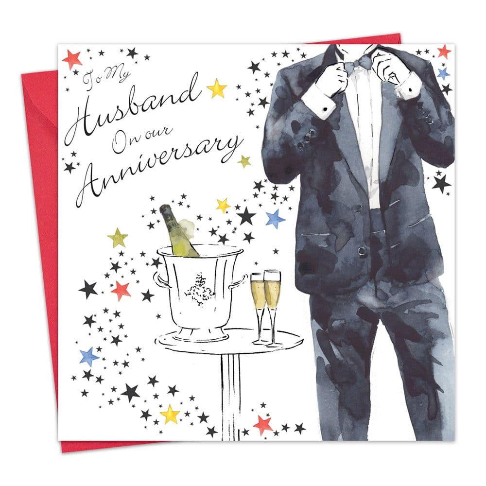 Anniversary Cards. Card For Husband Anniversary Card. I love you card ...