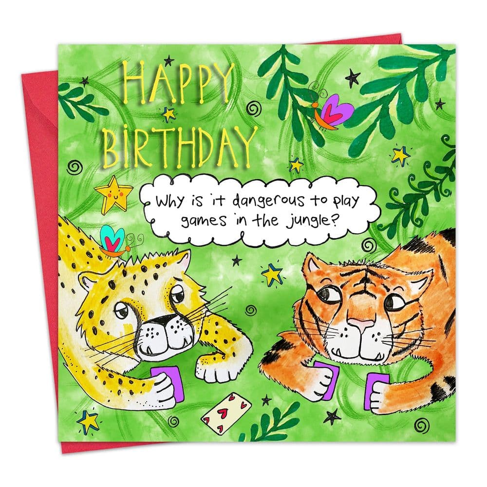 Children's Birthday Card Funny Children's Birthday Card Children's Card ...
