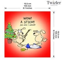 Funny Dog Christmas Card | Funny Christmas Card | Twizler