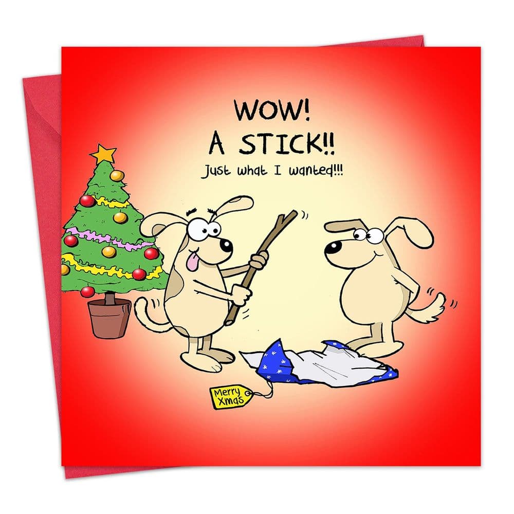 Funny Dog Christmas Card | Funny Christmas Card | Twizler