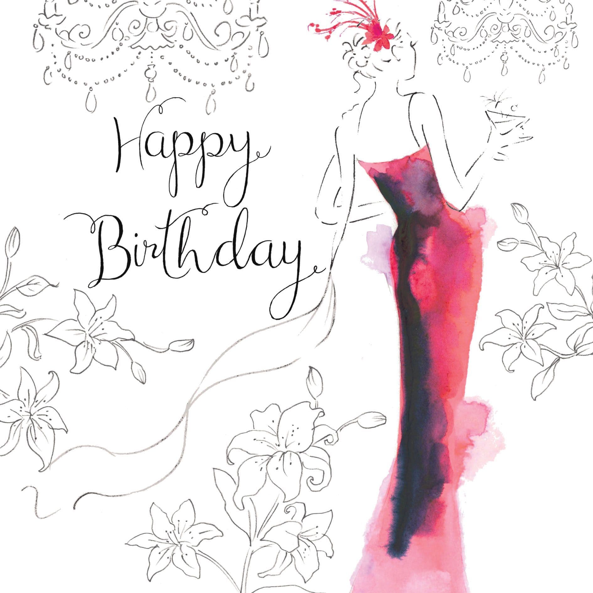birthday card for women Images High Quality Grahic Happy Birthday Ladies