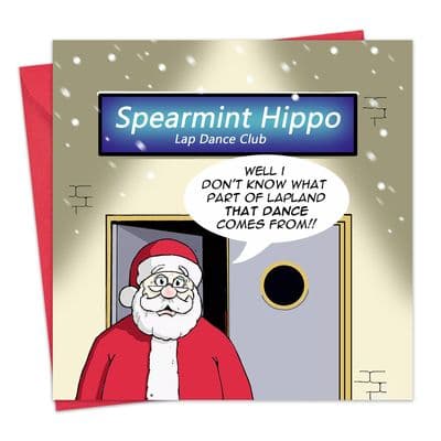 Lapland Confusion Funny Card
