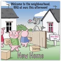 Funny New Home Cards. Funny Moving House Cards. Funny Card For New Home. Humorous Greeting Cards. Humorous Occasion Cards. Twizler.