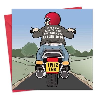 Lost Girlfriend Funny Blank Card