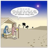 Missed Package Xmas Card | Merry Christmas Cards | Twizler