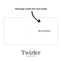 Missed Package Xmas Card | Merry Christmas Cards | Twizler