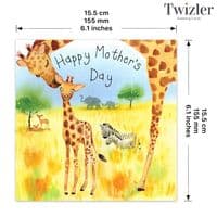 Cute Mothers Day Cards. Mother's Day Cards. Happy Mother's Day Cards. Best Mum Card. Spring Seasons Cards. Twizler.