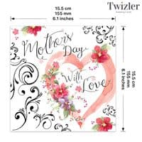 Gorgeous Mothers Day Cards. Mother's Day Cards. Happy Mother's Day Cards. Best Mum Card. Spring Seasons Cards. Twizler.