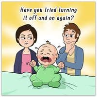 Funny New Baby Cards. Funny New Baby Boy Cards. Funny New Baby Girl Cards. Funny Gender Neutral New Baby Cards. Humorous Greeting Cards. Twizler.