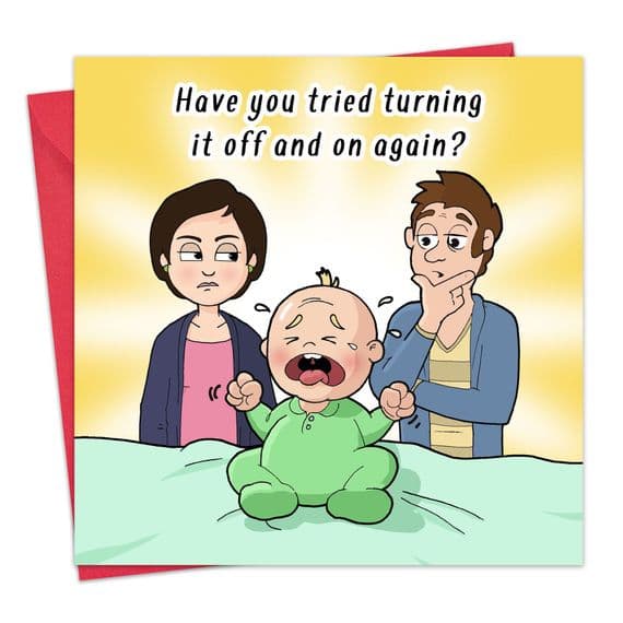 Funny New Baby Cards. Funny New Baby Boy Cards. Funny New Baby Girl Cards. Funny Gender Neutral New Baby Cards. Humorous Greeting Cards. Twizler.