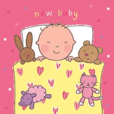 New Baby Girl Card