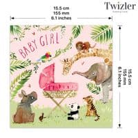 New Baby Girl Cards. New Baby Cards. Congratulations Cards. Congratulations Baby Cards. Twizler.