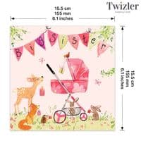 Big Sister Cards. New Sister Cards. New Baby Cards. New Sibling Cards. Congratulations Cards. Twizler.