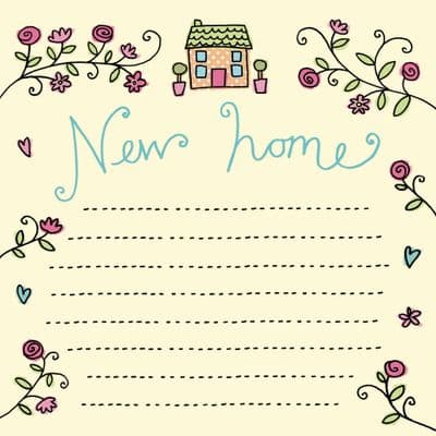 New Home Announcement