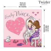 Childrens Birthday Cards. Cute Cards. Relation Cards. Happy Birthday Cards. Girls Cards. Twizler.