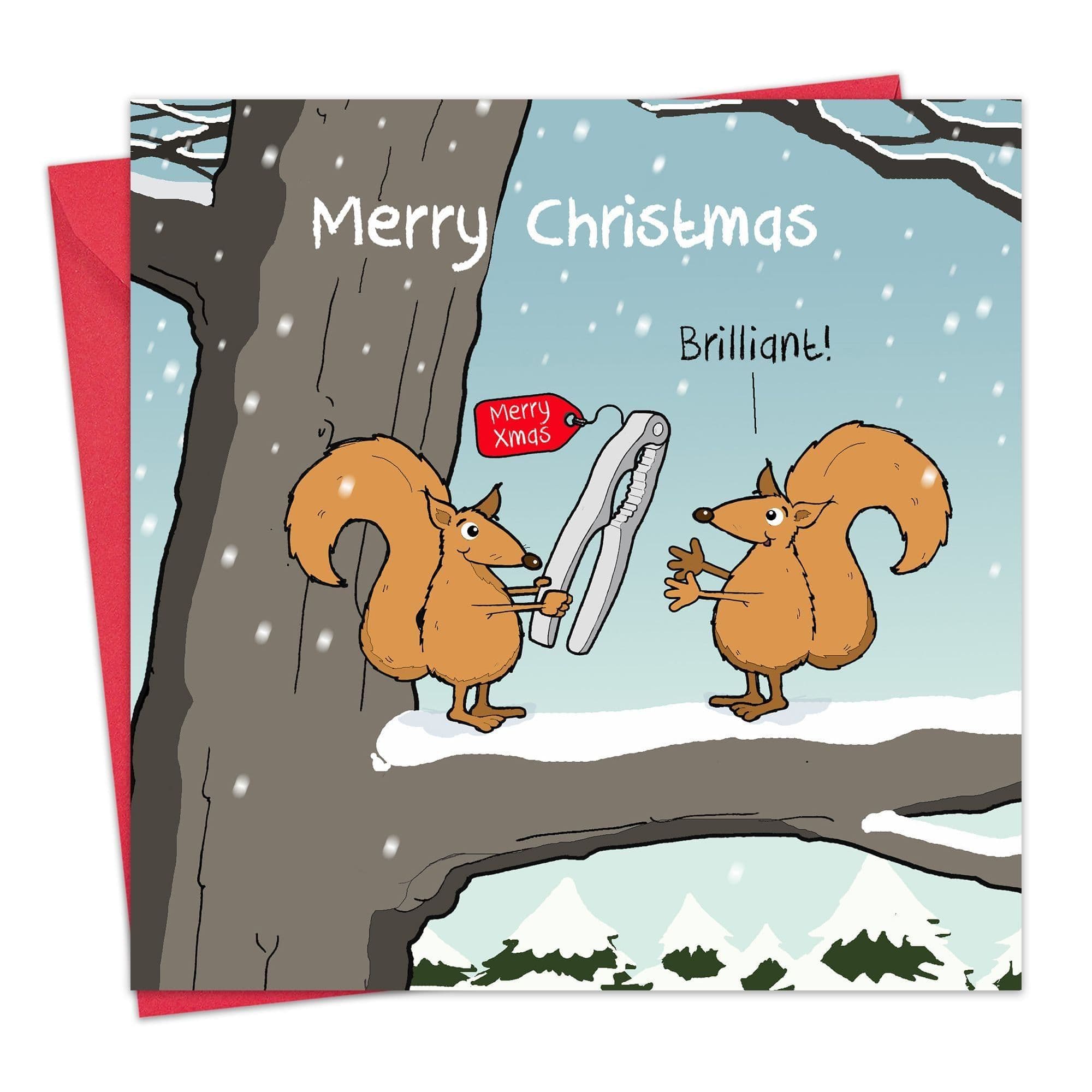 Pack of 10 Funny Christmas Cards Pack. Xmas Multipack. Funny Cards