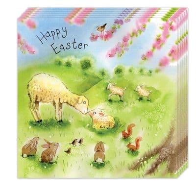 Pack of 12 Easter Cards - Lambs Design