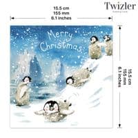 Pack of 3 Cute Christmas Cards Pack. Xmas Multipack. Cute Cards. Cute Cards. Cute Christmas Cards. Cute Xmas Cards. Christmas Cards. Twizler.