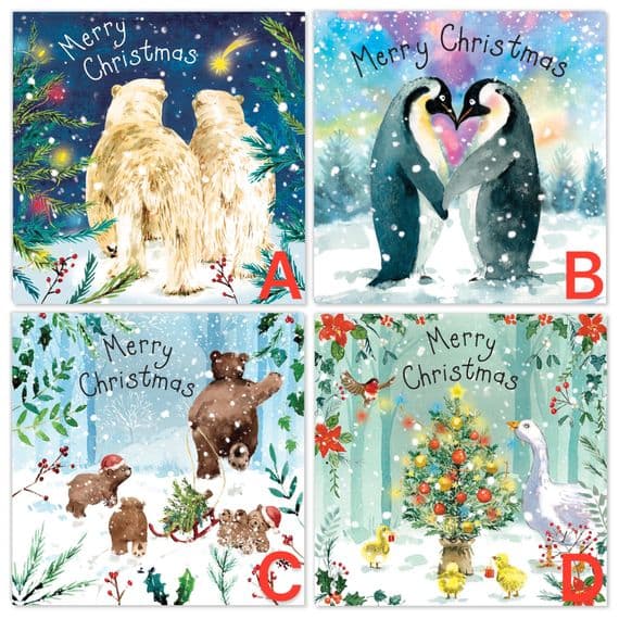 Pack of 3 Cute Christmas Cards Pack. Xmas Multipack. Cute Cards. Cute Cards. Cute Christmas Cards. Cute Xmas Cards. Christmas Cards. Twizler.