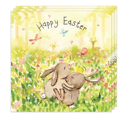 Pack of 3 Easter Cards - Bunnies Design