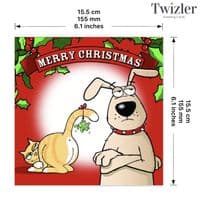 Pack of 3 Funny Christmas Cards Pack. Xmas Multipack. Funny Cards. Humour Cards. Humour Christmas Cards. Funny Xmas Cards. Humorous Christmas Cards. Twizler.