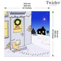 Pack of 3 Funny Christmas Cards Pack. Xmas Multipack. Funny Cards. Humour Cards. Humour Christmas Cards. Funny Xmas Cards. Humorous Christmas Cards. Twizler.