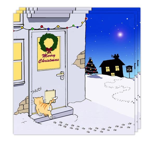 Pack of 3 Funny Christmas Cards Pack. Xmas Multipack. Funny Cards. Humour Cards. Humour Christmas Cards. Funny Xmas Cards. Humorous Christmas Cards. Twizler.