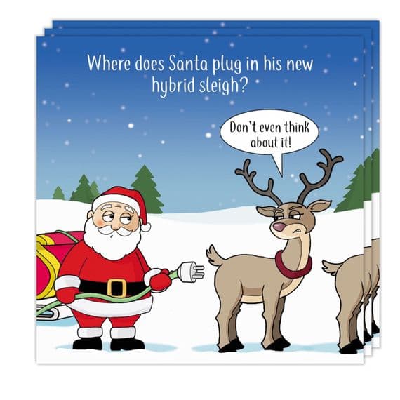 Pack of 3 Funny Christmas Cards Pack. Xmas Multipack. Funny Cards. Humour Cards. Humour Christmas Cards. Funny Xmas Cards. Humorous Christmas Cards. Twizler.