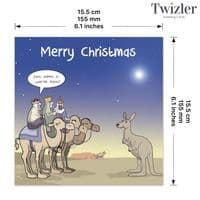 Pack of 3 Funny Christmas Cards Pack. Xmas Multipack. Funny Cards. Humour Cards. Humour Christmas Cards. Funny Xmas Cards. Humorous Christmas Cards. Twizler.
