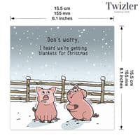 Pack of 3 Funny Christmas Cards Pack. Xmas Multipack. Funny Cards. Humour Cards. Humour Christmas Cards. Funny Xmas Cards. Humorous Christmas Cards. Twizler.