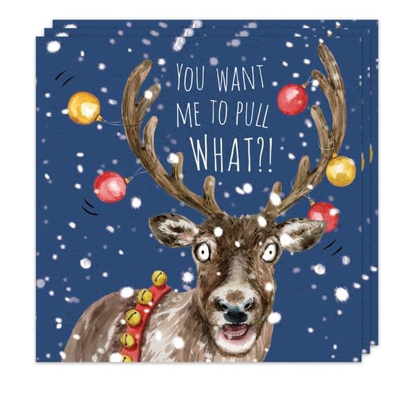 Pack of 3 Funny Christmas Cards Pack. Xmas Multipack. Funny Cards. Humour Cards. Humour Christmas Cards. Funny Xmas Cards. Humorous Christmas Cards. Twizler.