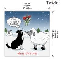 Pack of 3 Funny Christmas Cards Pack. Xmas Multipack. Funny Cards. Humour Cards. Humour Christmas Cards. Funny Xmas Cards. Humorous Christmas Cards. Twizler.