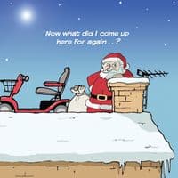 Pack of 3 Funny Christmas Cards Pack. Xmas Multipack. Funny Cards. Humour Cards. Humour Christmas Cards. Funny Xmas Cards. Humorous Christmas Cards. Twizler.