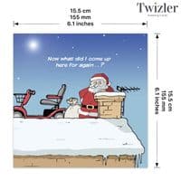Pack of 3 Funny Christmas Cards Pack. Xmas Multipack. Funny Cards. Humour Cards. Humour Christmas Cards. Funny Xmas Cards. Humorous Christmas Cards. Twizler.