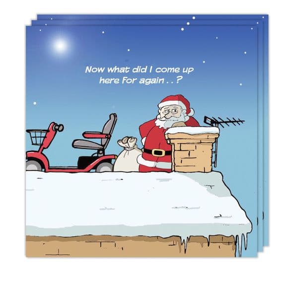 Pack of 3 Funny Christmas Cards Pack. Xmas Multipack. Funny Cards. Humour Cards. Humour Christmas Cards. Funny Xmas Cards. Humorous Christmas Cards. Twizler.