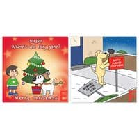 Pack of 3 Funny Christmas Cards Pack. Xmas Multipack. Funny Cards. Humour Cards. Humour Christmas Cards. Funny Xmas Cards. Humorous Christmas Cards. Twizler.