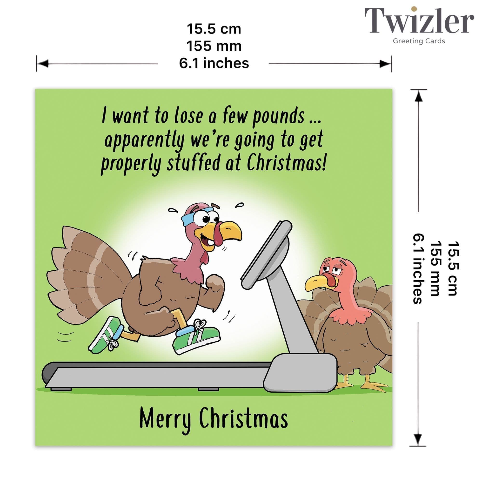 Pack of 6 Funny Christmas Cards Pack. Xmas Multipack. Funny Cards