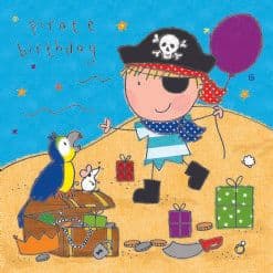 Pirate Birthday Card