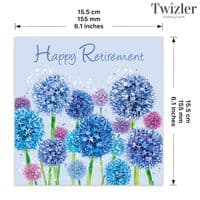 Retirement Cards. Cute Cards. Floral Cards. Cute Greetings Cards. Twizler