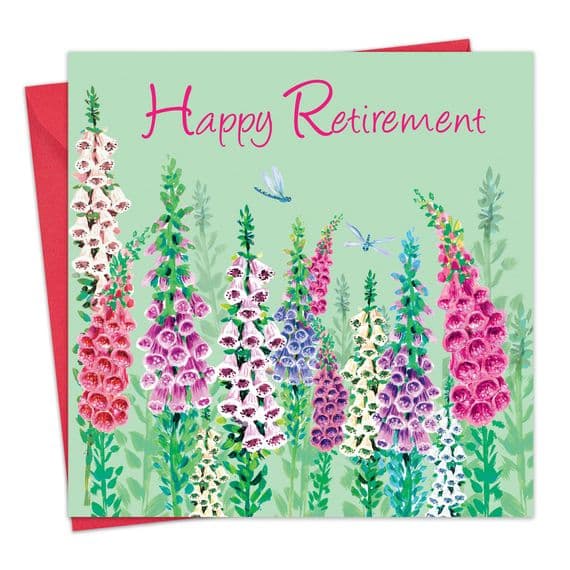 Retirement Cards. Cute Cards. Floral Cards. Cute Greetings Cards. Twizler